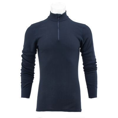 Dutch Navy Blue 1/4 Zip Long Sleeve Shirt | Issued